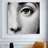 Cuadros Decoracion Fornasetti A single painting not contain wood  Modern Vintage Retro Gifts Wall Art Quotes Bedroom Decor