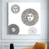 Cuadros Decoracion Fornasetti A single painting not contain wood  Modern Vintage Retro Gifts Wall Art Quotes Bedroom Decor