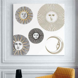Cuadros Decoracion Fornasetti A single painting not contain wood  Modern Vintage Retro Gifts Wall Art Quotes Bedroom Decor