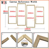 Cuadros Decoracion Walking In The Quiet Street Canvas Printings For Living Room  4Pcs Wall Painting Modern Arts cuadros modernos