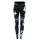 Cssayavi Women Joggers Fitness legging high waist Elastic Gymnasium leggins workout jeggings leggings Push up Printed Pants