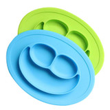 CTDSGW000205 Silicone Feeding Food Plate Tray Dishes Food Holder for Baby Toddler Kid Children