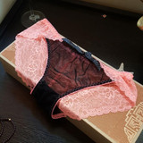 Christmas gift full beautiful lace Women's Sexy Thongs G-string Underwear Panties Briefs Ladies T-back  1pcs/Lot zhx856