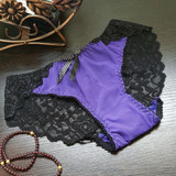 Christmas gift full beautiful lace Women's Sexy Thongs G-string Underwear Panties Briefs Ladies T-back  1pcs/Lot zhx858