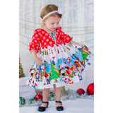 Christmas Dress For Baby Girls Kids Boy Vestidos Toddler Kids Baby Girls Cartoon Princess Party Dress Christmas Outfits Clothes