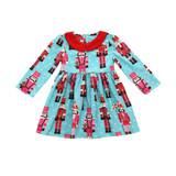 Christmas Dress For Baby Girls Kids Boy Vestidos Toddler Kids Baby Girls Cartoon Princess Party Dress Christmas Outfits Clothes