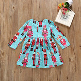 Christmas Dress For Baby Girls Kids Boy Vestidos Toddler Kids Baby Girls Cartoon Princess Party Dress Christmas Outfits Clothes