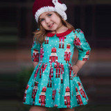Christmas Dress For Baby Girls Kids Boy Vestidos Toddler Kids Baby Girls Cartoon Princess Party Dress Christmas Outfits Clothes