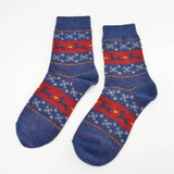 Christmas Deer Socks Women Mens Cartoon Design Casual Knit Wool Socks Winter Warm Shorts Funny Ankle Socks Meias Calcetines