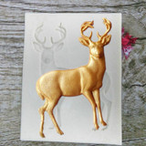 Christmas Deer Silicone Mold Fondant Chocolate Cake Mold For Decorating Baking Mold formas de silicone Kitchen Accessories Mould