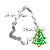 Christmas Cookie Cutter Stainless Steel Cut Candy Biscuit Mold Cooking Tools Christmas Theme Metal Cutters Mould Snowflake Snowm