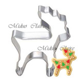 Christmas Cookie Cutter Stainless Steel Cut Candy Biscuit Mold Cooking Tools Christmas Theme Metal Cutters Mould Snowflake Snowm