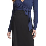 Christmas Breast Feeding Clothes for Pregnant Women V-Neck Long Sleeve Spring Elegant Dress Nursing Sashes Maternity Dresses
