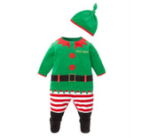Christmas Baby Rompers Santa Costumes Baby Clothing sets Overall baby boy clothes jumpsuit roupa de bebe roupas para bebe menino
