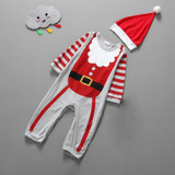 Christmas Baby girls clothes newborn pajamas baby boy winter snowsuit warm christmas romper jumpsuit santa claus baby costume
