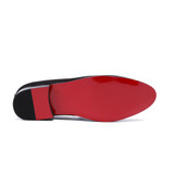 Christia Bella British Style Men Dress Shoes Men Velvet Loafers Party Shoes Smoking Slippers Driving moccasins Plus Size 38-47
