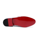 Christia Bella Brand Designer New High-end Graffiti Printing Men Shoes Luxury Fashion Men Loafers Men's Flats Size Plus Size 47