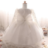 Christening Elegant Princess Wedding Dress for Girls Clothes Girl Dresses Winter Children Clothing Pageant Kids Girl Paty Dress