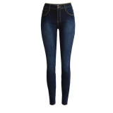 ChoosyVirgo Ladies fashion Denim jeans Slim design stretchy Personality thin jeans Female skinny pencil pants