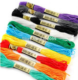 Choose Any Thread Code From 447 Colors Freely 50 Pieces Of Thread Cross Stitch Thread Yarn Floss---Similar With DMC
