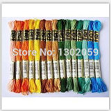 Choose Any Thread Code From 447 Colors Freely 50 Pieces Of Thread Cross Stitch Thread Yarn Floss---Similar With DMC