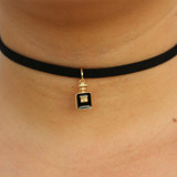 Choker Necklaces Women Black Velvet Suede Leather Chain Short Collares Fashion Jewelry Gothic 90's Bijoux Steampunk ras de cou