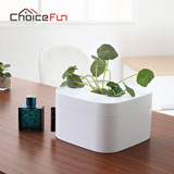 CHOICE FUN Multifunction Desktop Makeup Organizer Household Bathroom Private Cosmetics Plastic Large Storage Box