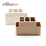 CHOICE FUN Creative Desk Stationery Organizer Office Accessories Supplies Pen Holder Classification Sundry Storage Box