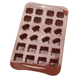 Chocolate Mold Cute Lovely Rose Silicone Fondant Cake Chocolate Mold Kitchen Sugarcraft &amp; Chocolate Molds DIY Chocolate Moulds