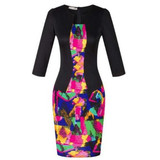 CHLOEOS Summer Dress 2017 New Casual Sexy Office Dress Knee-Length With Belt Sleeveless Women Party Dresses vestido de festa