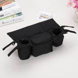 Baby Stroller Bag Accessories 3 in 1 Organizer Infant Carriage Cooler Wheel Hanging Bags Cart Bottle Holder FJ88