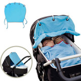 Baby Stroller Accessories Cotton Baby Carriage Sunshade Cloth Curtain For Stroller Pram Sunshade Buggy Canopy Cover
