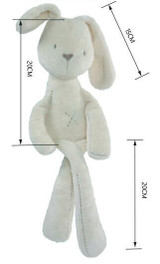 Baby Soft Brinquedos Plush Rabbit Bunny &amp; Bear Sleeping Mate Stuffed &amp; Plush Animals Toys