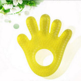 Baby Silicone Teether Water Filled Plam Shape Baby Teethers Food Safe Silicone Children Kids Teethers