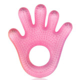 Baby Silicone Teether Water Filled Plam Shape Baby Teethers Food Safe Silicone Children Kids Teethers