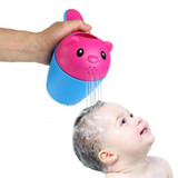 Baby Shampoo Shield Shower Cup Cap Visor Hat 2 Colors Summer Bear Kids Shampoo Cap Baby Bath Toys Tub Bath Products Care