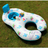 Baby Seat Float Ring Newborn Swim Trainer Mother And Child Swimming Circle Play Swim Rings Inflatable Flamingo Baby Pool Float