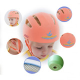 Baby Safety Helmet Toddler Headguard Hat Protective Infants Soft Cap Adjustable for Crawl Walking Running Outdoor Playing