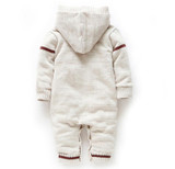 Baby Rompers Winter Thick Climbing Clothes Newborn Boys Girls Warm Romper Knitted Sweater Christmas Deer Hooded Outwear CL0491