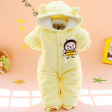 Baby Rompers Winter Baby Girl Clothes Down Parkas Newborn Baby Clothes Spring Baby Boy Clothing Roupas Bebe Infant Jumpsuits