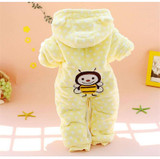 Baby Rompers Winter Baby Girl Clothes Down Parkas Newborn Baby Clothes Spring Baby Boy Clothing Roupas Bebe Infant Jumpsuits