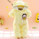 Baby Rompers Winter Baby Girl Clothes Down Parkas Newborn Baby Clothes Spring Baby Boy Clothing Roupas Bebe Infant Jumpsuits