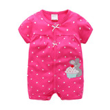 Baby Rompers Summer Baby Girls Clothing Cartoon Newborn Baby Clothes Roupas Bebe Short Sleeve Baby Girl Clothes Infant Jumpsuits