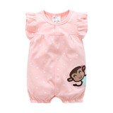 Baby Rompers Summer Baby Girls Clothing Cartoon Newborn Baby Clothes Roupas Bebe Short Sleeve Baby Girl Clothes Infant Jumpsuits