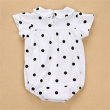 Baby Rompers Summer Baby Girl Clothes Short Sleeve Baby Girl Dress 2017 Newborn Baby Clothes Roupas Bebe Infant Jumpsuits