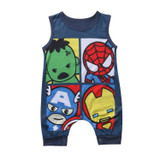 Baby Rompers Summer Baby Boys Clothing Cartoon Newborn Baby Clothes Roupas Bebe Short Sleeve Baby boy Clothes Infant Jumpsuits