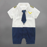 Baby Rompers Summer Baby Boys Clothing Sets Gentleman Toddler Baby Boy Clothes Roupa Infant Jumpsuits Newborn Baby Clothes