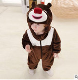 Baby Rompers Spiderman Minions Hooded Fleece Baby Boys Clothes Captain America Infant Baby Costumes Winter Ropa Bebe Jumpsuit