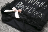 Baby Rompers Newborn Baby Girl Jumpsuits Toddler Clothes Baby Born Costume Little Girl Black Romper Outfits Baby Wear Overalls
