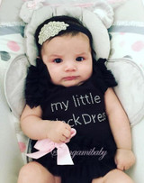 Baby Rompers Newborn Baby Girl Jumpsuits Toddler Clothes Baby Born Costume Little Girl Black Romper Outfits Baby Wear Overalls
